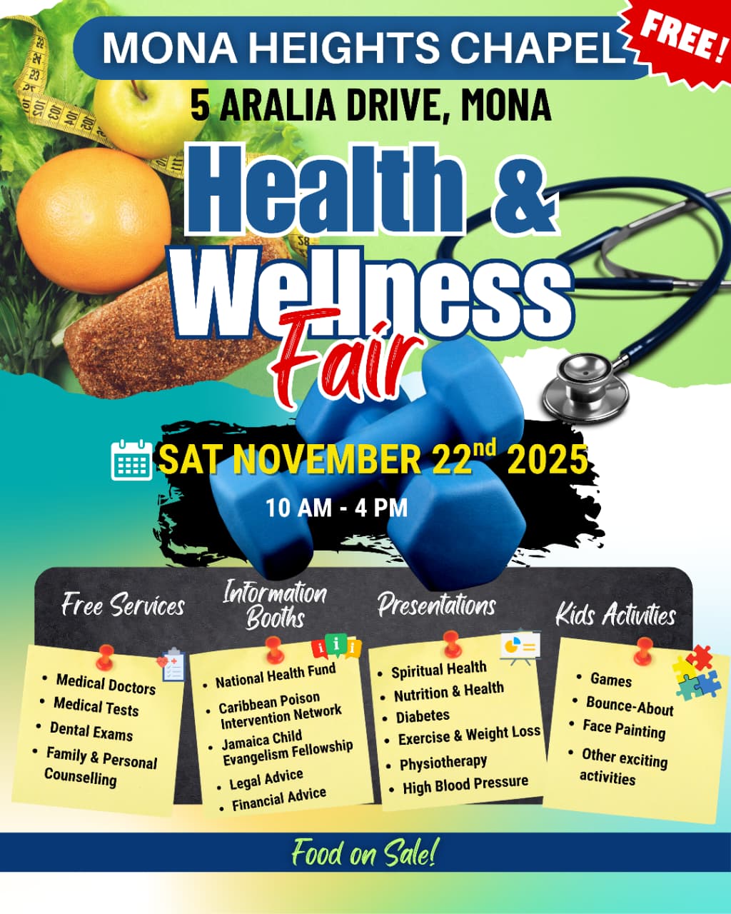 Mona Heights Chapel Health Fair 2025 Mona Heights Chapel Health Fair 2025